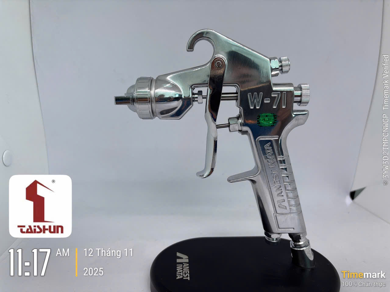 Súng phun sơn W-71-1G Anest Iwata lỗ phun 1.0mm